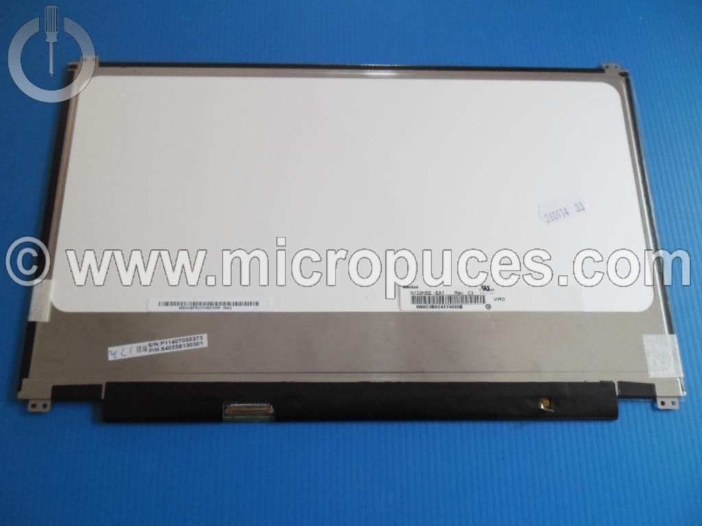 Ecran 13,3" 30 pin Slim FHD 1920 x 1080 IPS - reconditionn