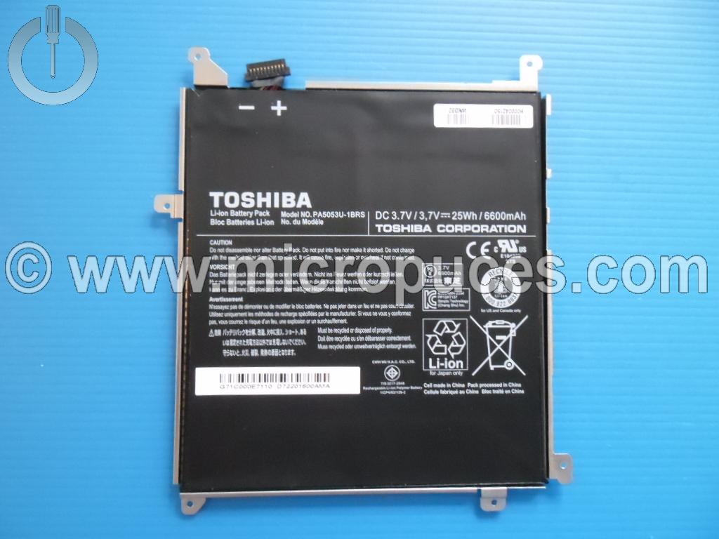 Batterie d'origine pour TOSHIBA Tablet AT10-A