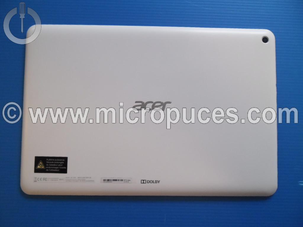 Coque arrire blanche pour ACER Iconia A3-A10