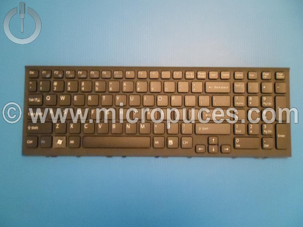 Clavier * NEUF * QWERTY US noir pour SONY VPCEH