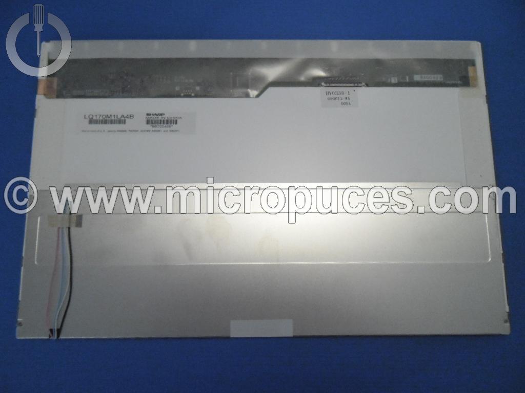 Dalle LCD 17" SHARP LQ170M1LA4G WUXGA Double néon