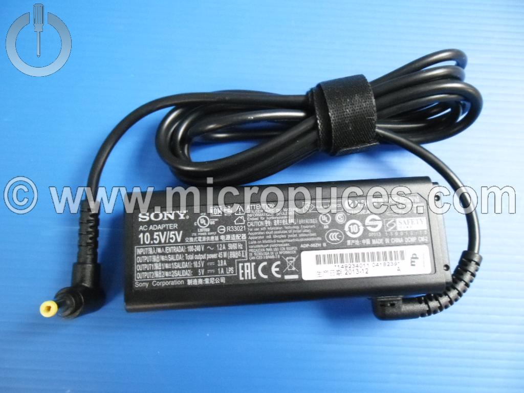 Chargeur * NEUF * alimentation 10.5V 3.8A d'origine pour Sony