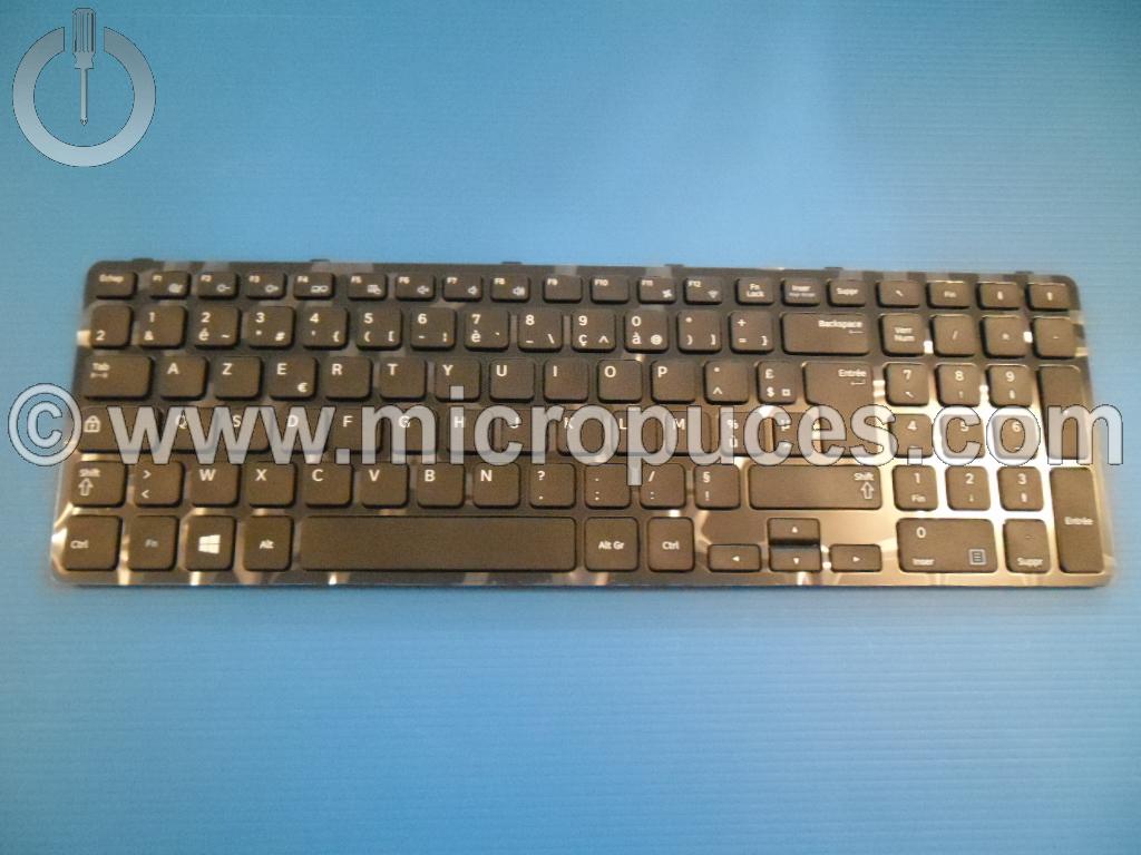 Clavier AZERTY Noir pour SAMSUNG NP350E7C