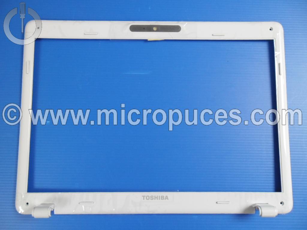 Plasturgie NEUVE blanche tour d'écran pour Toshiba Satellite U500