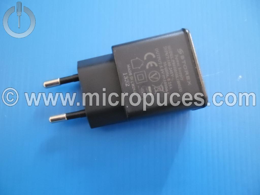 5V/1A - Alimetation adaptateur usb noir