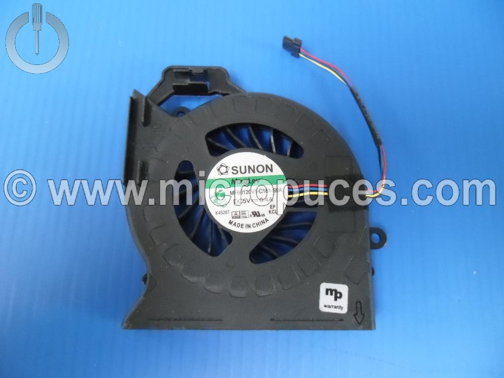 Ventilateur CPU pour HP DV6-6XXX et DV7-6XXX