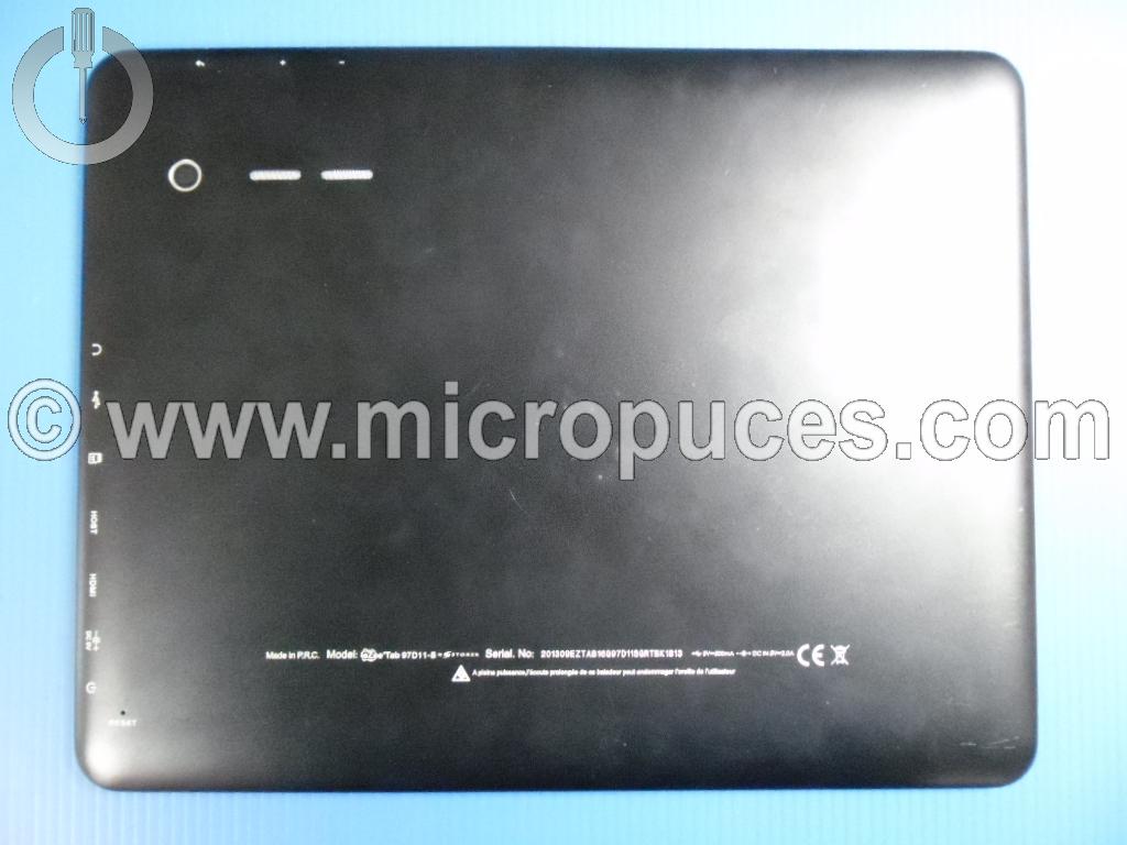 Coque arrière 9.7" pour STOREX eZee Tab97D11-S