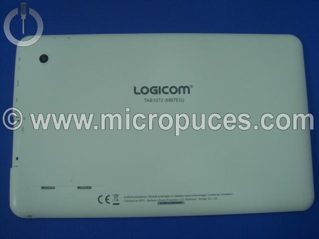 Plasturgie arrière pour LOGICOM TAB1072 (MB7EG 10,1")