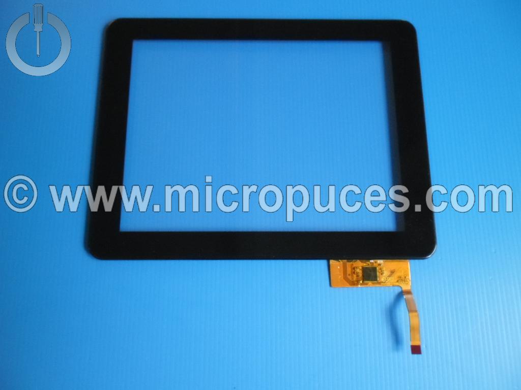 Vitre tactile noire pour MEMUP SlidePad Elite 9708 (12 pins)
