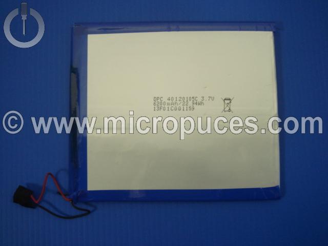 Batterie d'origine pour tablette POLAROID 6200mA