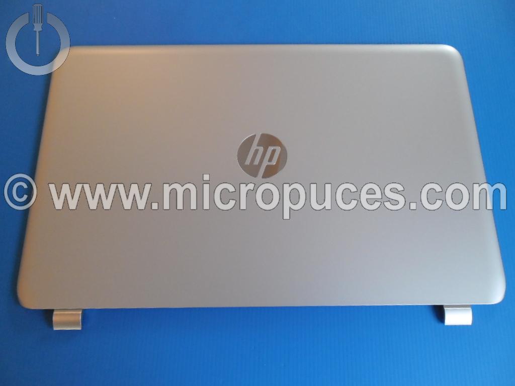 Plasturgie d'écran alu grise pour HP Pavilion 15-Nxxx