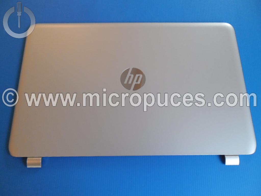 Plasturgie d'cran alu grise pour HP Pavilion 15-Nxxx