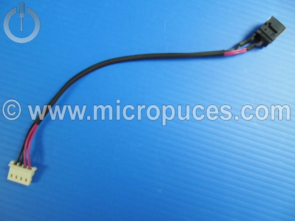 Cable alimentation * NEUF * pour carte mre de TOSHIBA Satellite T130