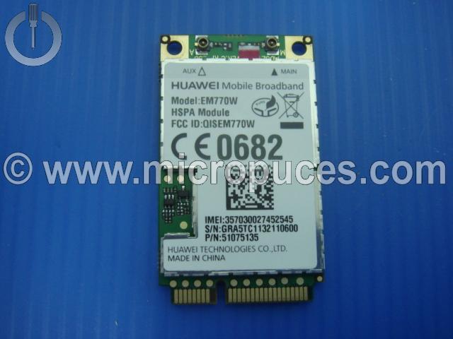 Carte GPS 3G HUAWEI EM770W