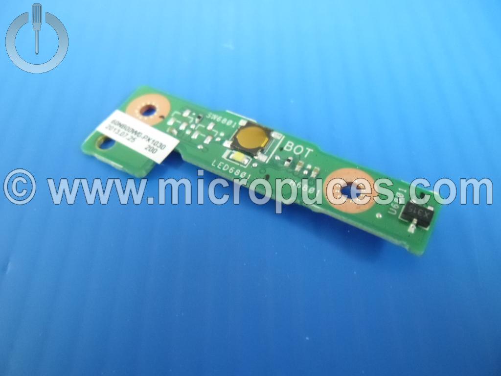 Carte fille bouton power pour ASUS X550EA X550EP