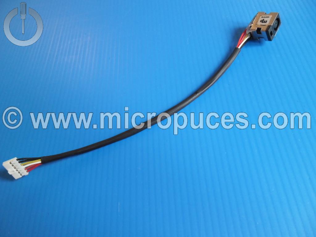 Cable alimentation pour carte mre de HP DV6