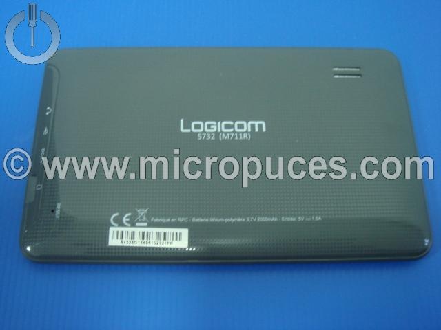 Coque arrière noire et avant pour LOGICOM S732