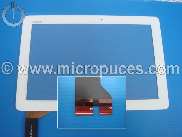 Vitre tactile V3.0 V4.0 blanche pour ASUS MeMoPad ME102A