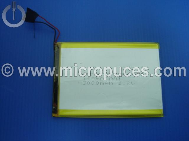 Batterie 3000 mAh pour tablette 7"