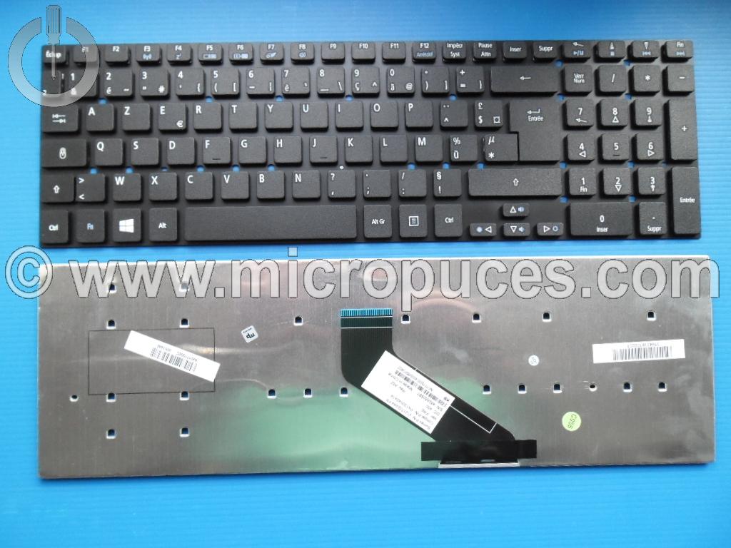 Clavier AZERTY pour ACER Aspire V3 E1 E5