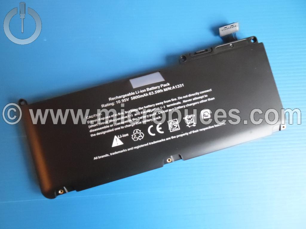 Batterie de remplacement pour APPLE Macbook unibody 13" A1342