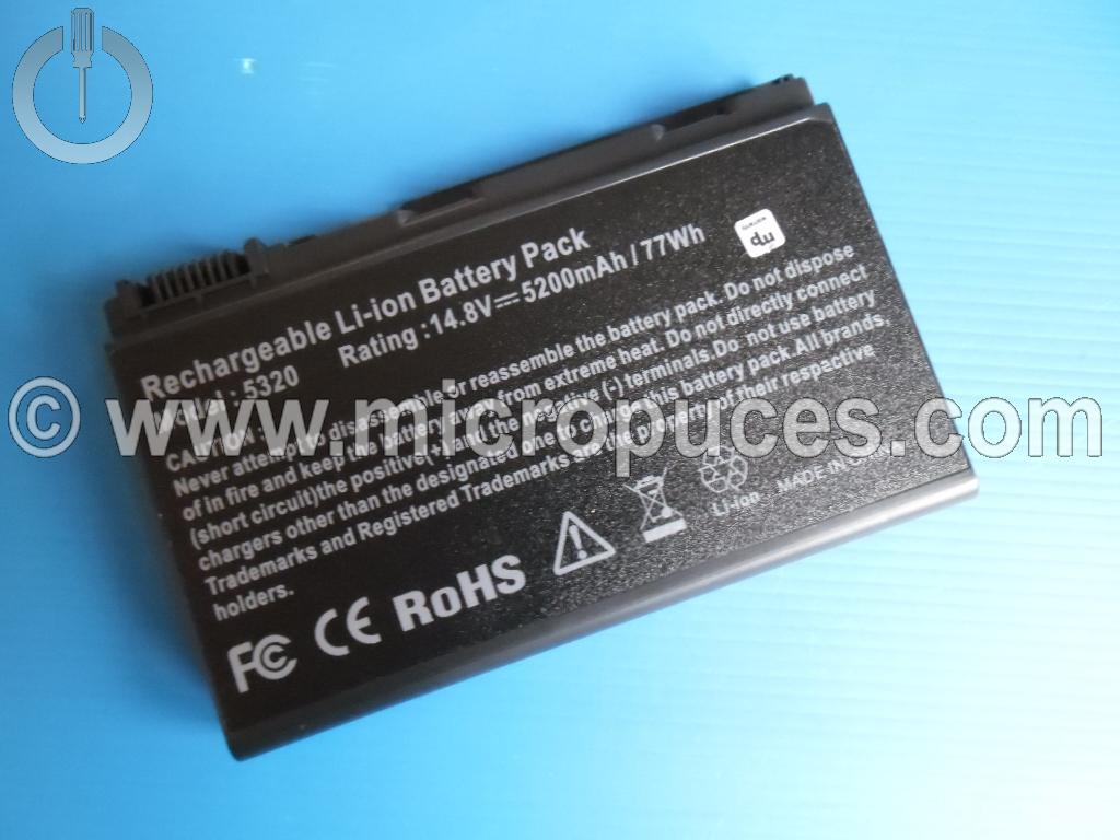 Batterie GRAPE32 de remplacement pour ACER