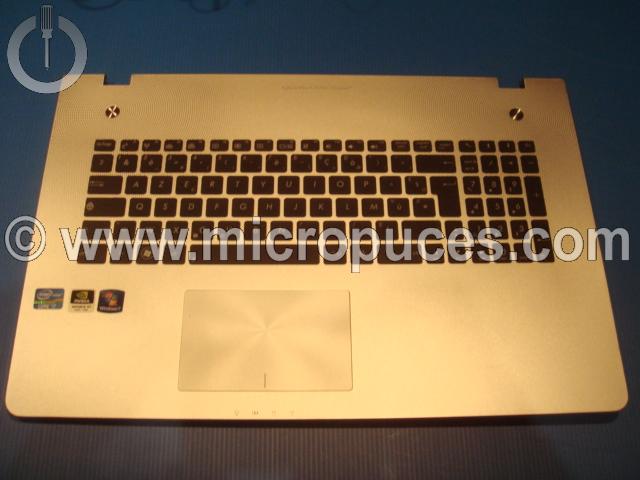 Clavier AZERTY pour ASUS N76 rtro-clair