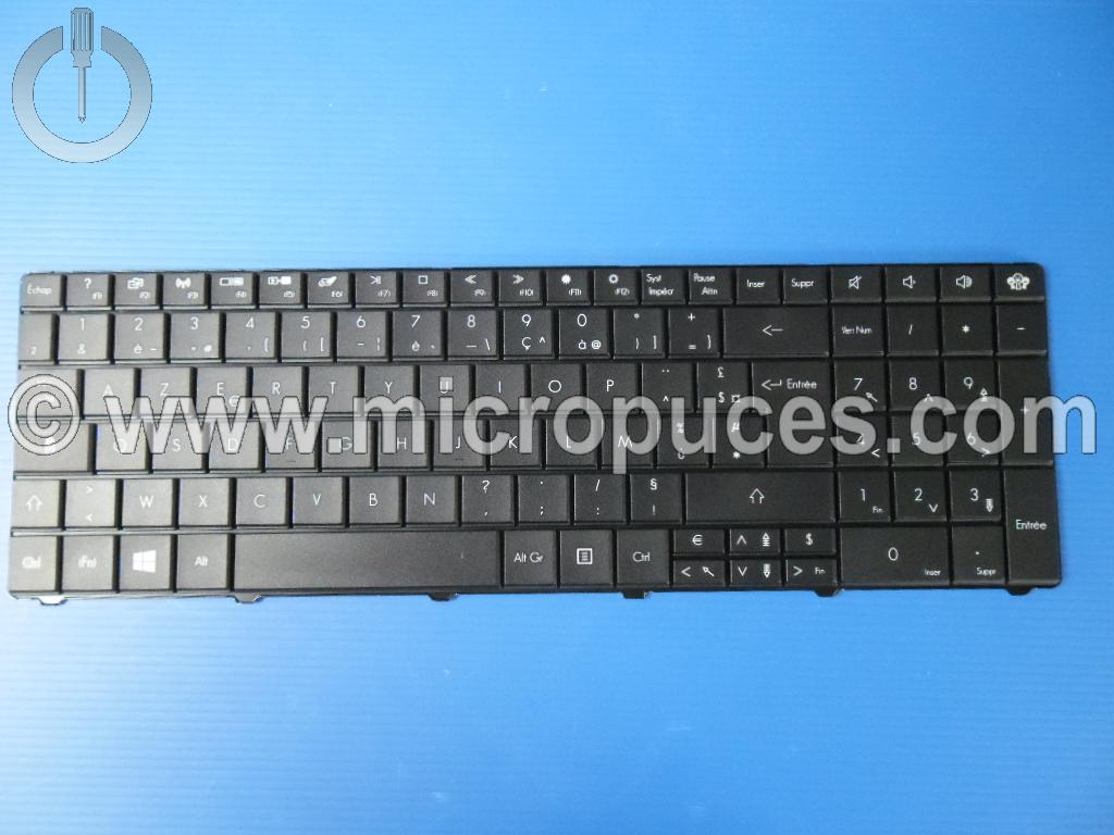 Clavier AZERTY pour PACKARD BELL EasyNote LE11BZ