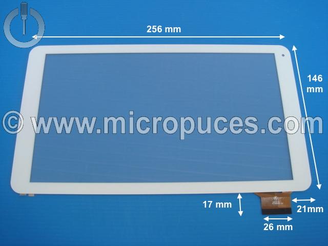 Vitre tactile * NEUVE * blanche 10" pouces 50 pin HK10DR2496-V02 ou compatible
