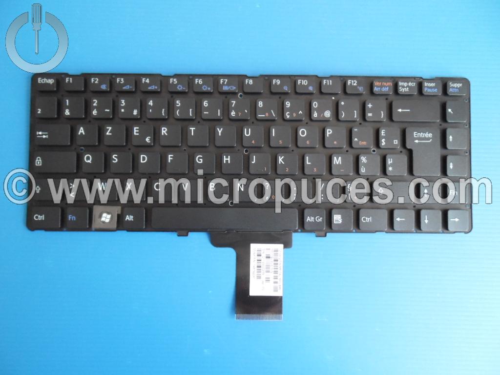 Clavier * NEUF * AZERTY pour SONY VPC-EA Noir