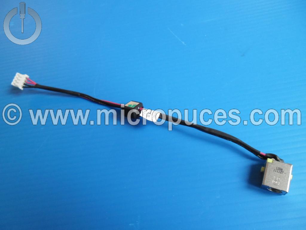 Cable alimentation pour Acer Aspire 7750 et Packard Bell Easynote LS11