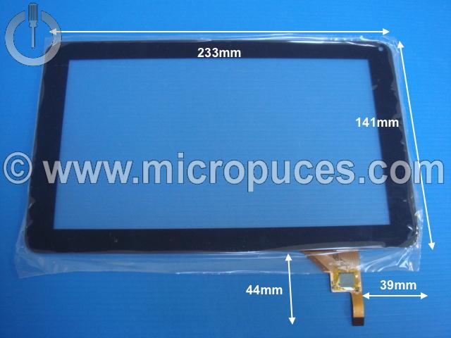 Vitre tactile * NEUVE * 9" FPC-CTP-0900-001-3