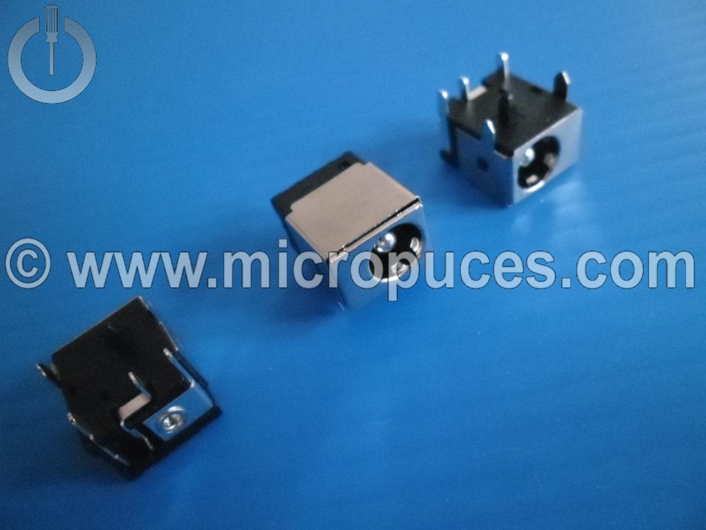 Connecteur alim portable MPJ4CB 2.5 mm pour Packard Bell Asus etc..