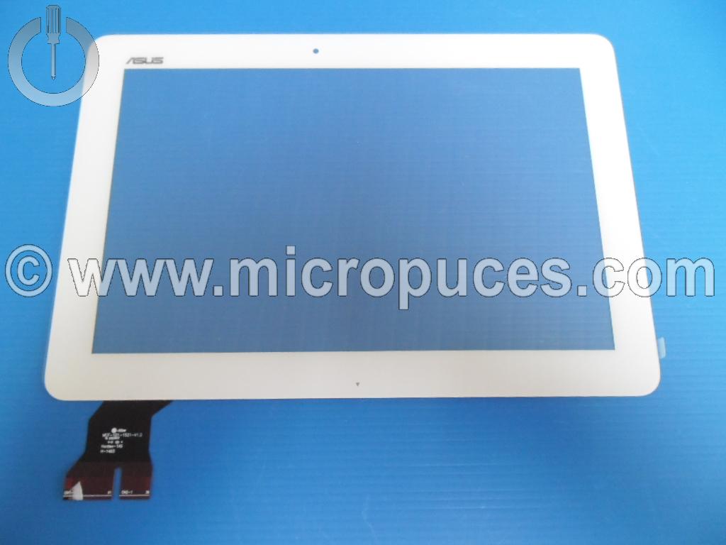 Vitre tactile blanche 1521 pour ASUS ME103K TF103C