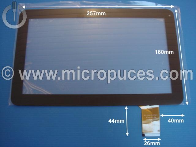 Vitre tactile * NEUVE * noire 10" pouces 50 pin DH-1019A1-PG-FPC075 ou compatible