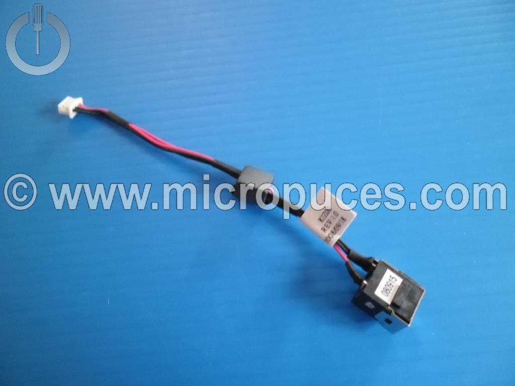 Cable alimentation * NEUF * pour carte mre de DELL Inspiron Mini 9