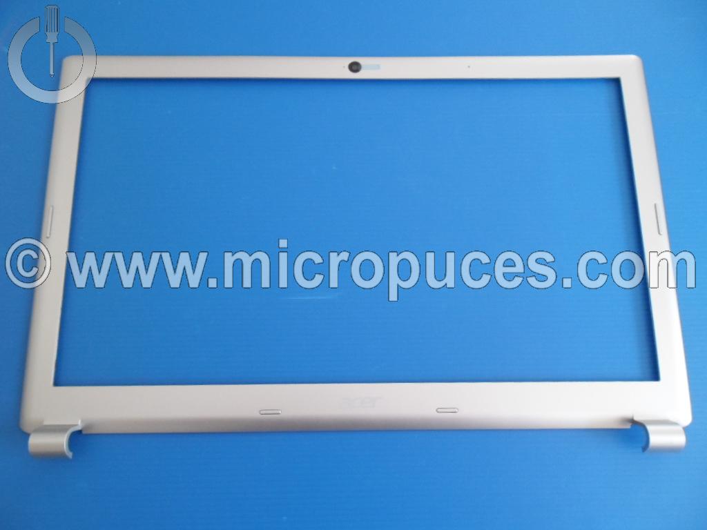 Plasturgie * NEUVE * tour d'cran silver pour Acer Aspire V5