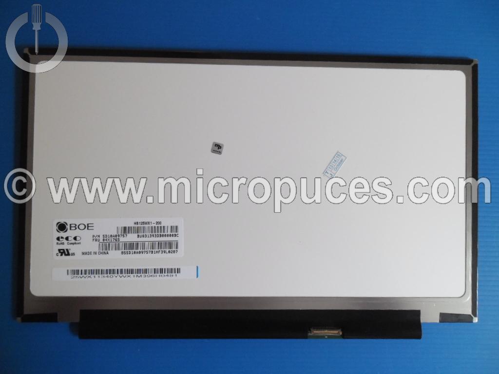 Dalle 12.5" wide brillant HD M125NWN1 (30 pin)