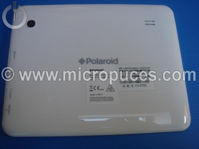 Plasturgie complète pour POLAROID 8" MID0834 blanche