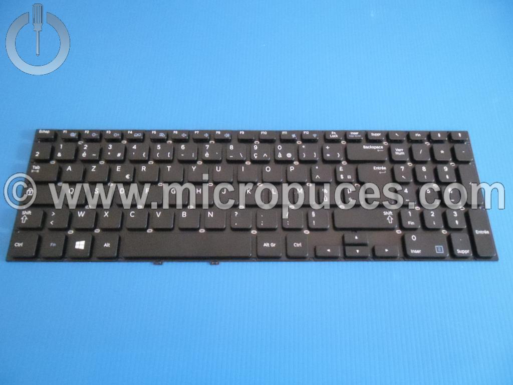 Clavier * NEUF * AZERTY noir pour SAMSUNG NP270E5E