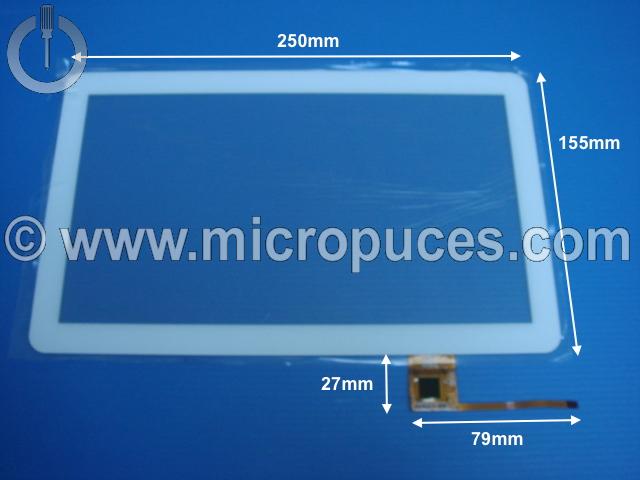 Vitre tactile * NEUVE * blanche RS10F1609043P