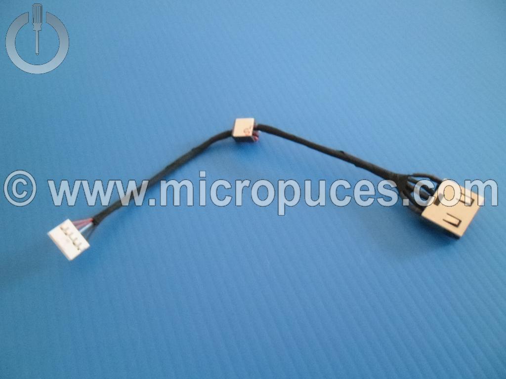 Cble alimentation pour LENOVO G50 (version DIS 15 cm)