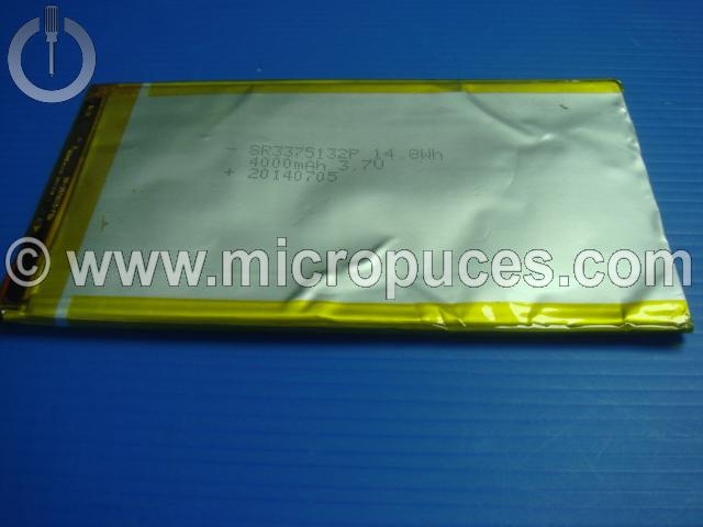 Batterie d'origine pour tablette 3,7v 4000mAh (135 x 70)