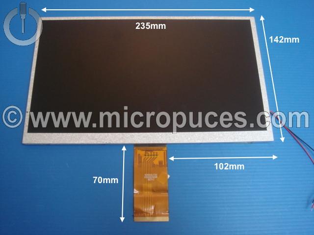 Dalle TFT 10.1" KR101LC3S (slim 4mm)