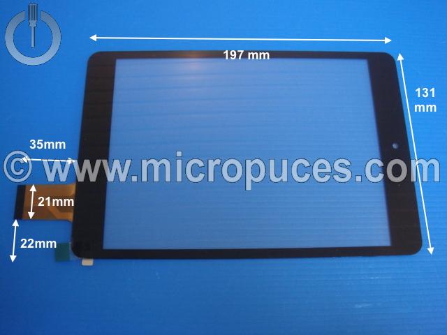 Vitre tactile * NEUVE * noire 7.85" pouces 40 pin LHJ0220-F78A1 V1.0