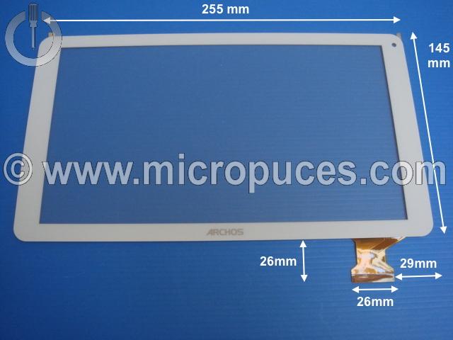 Vitre tactile blanche 10" pouces HXD-1027 ou compatible (50 pin)