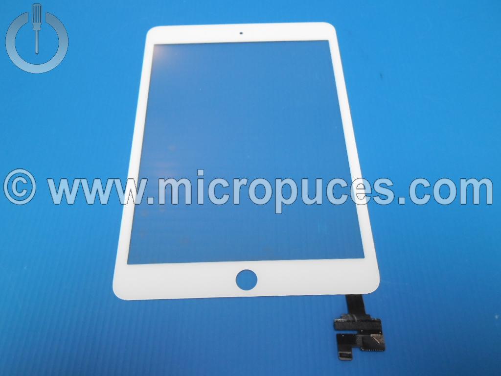Vitre tactile blanche complte NEUVE pour iPad mini 3