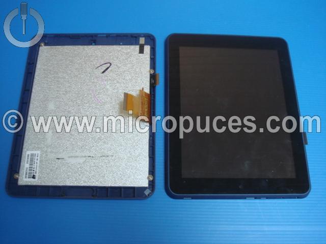 Module cran + vitre tactile bleue pour SMART TAB 8002 8003 8" (LED F0264)