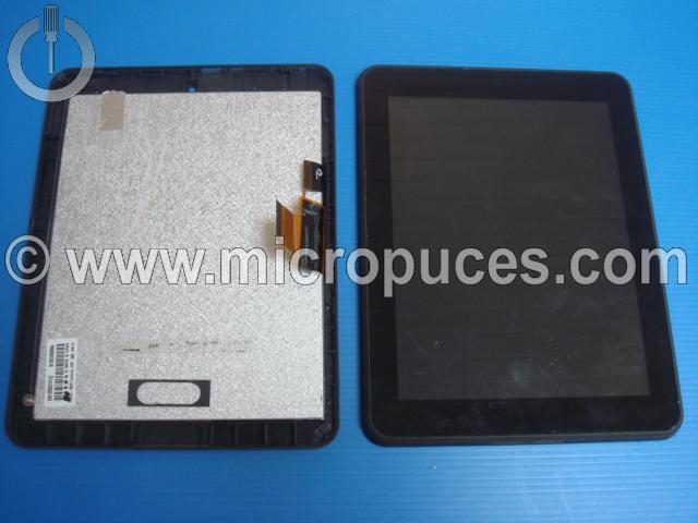 Module écran + vitre tactile marron pour SMART TAB 8002 8003 8" (LED F0264)