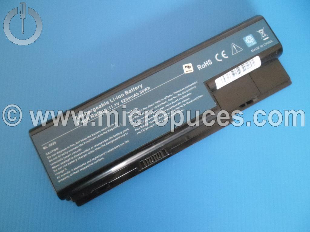 Batterie * NEUVE * de remplacement pour ACER Aspire 6920 7530